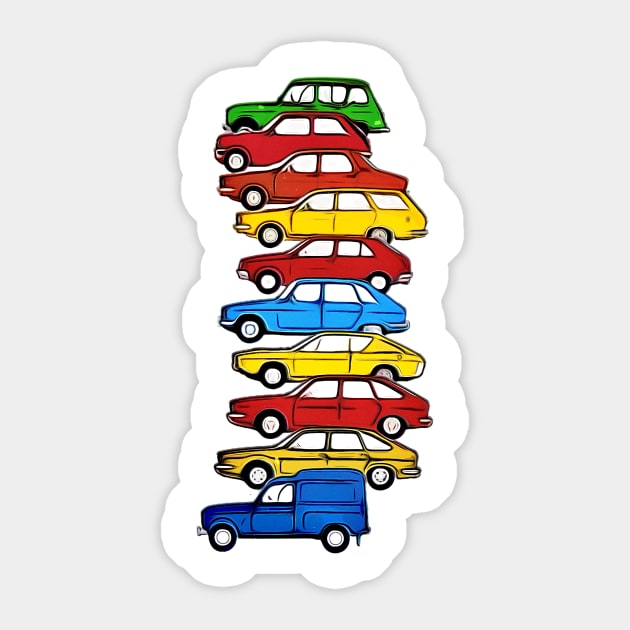 Renault 1978 Cartoon Sticker by AaaahEeeekStudio